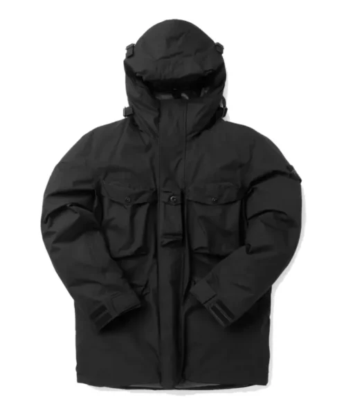 Stone Island Ripstop Gore-tex Con Paclite Product Technology Down Jacket