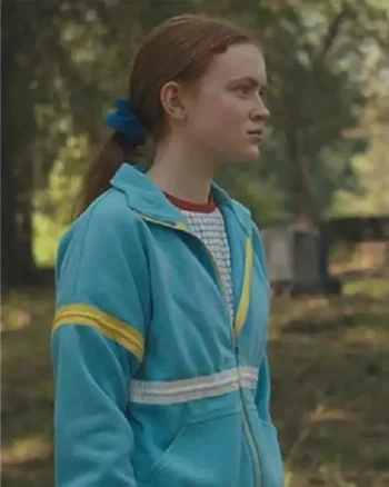 Stranger Things S4 Max Mayfield Blue Jacket