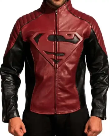 Superman Smallville Maroon Jacket