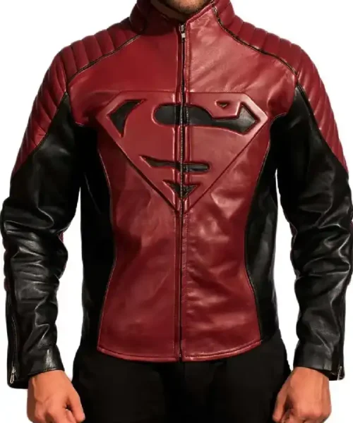 Superman Smallville Maroon Jacket