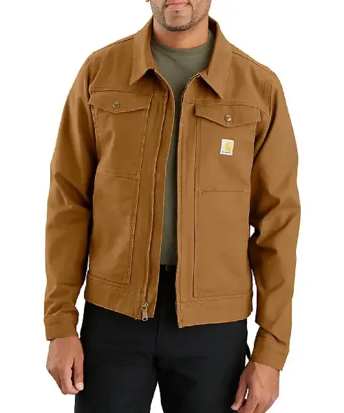 THE INSTITUTE S01 Ben Barnes Brown Jacket