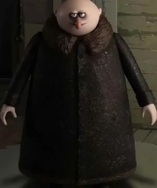The Addams Family 2 Uncle Fester Trench Coat