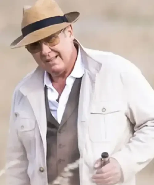 The Blacklist James Spader White Cotton Jacket