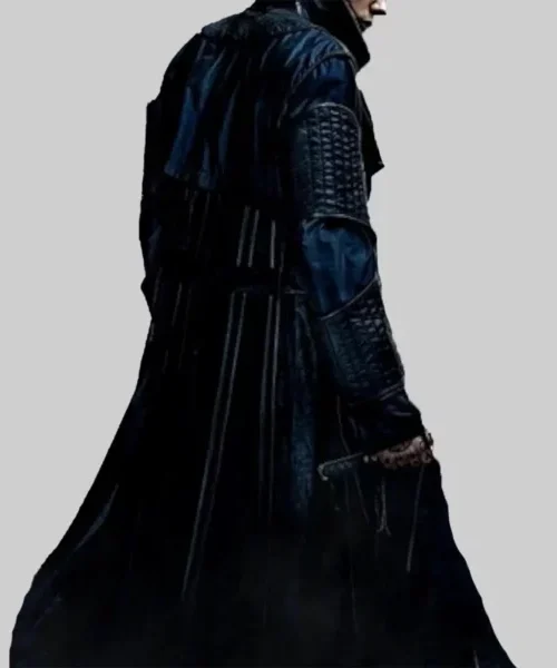 The Crow Eric Black Leather Coat