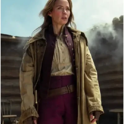 The English 2022 Emily Blunt Beige Coat