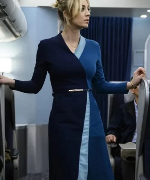 The Flight Attendant Kaley Cuoco Wrap Dress