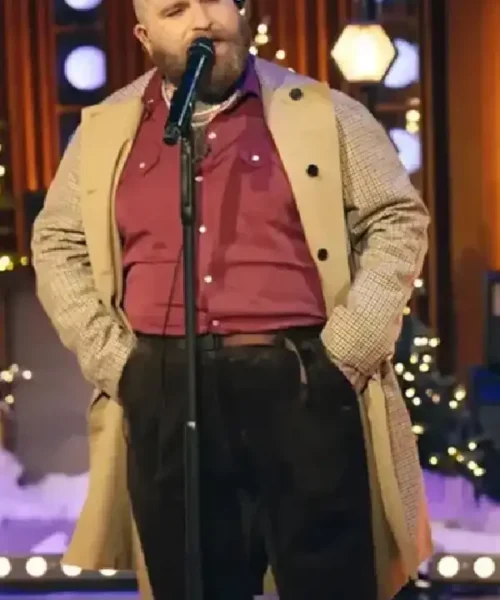 The Kelly Clarkson Show Teddy Swims Long Coat
