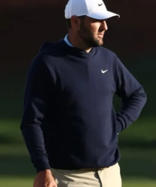 The Players Championship 2025 Scottie Scheffler Blue Hoodie