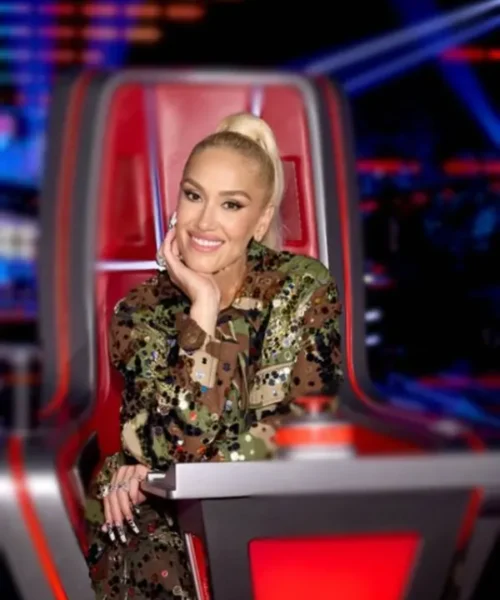 The Voice S26 Gwen Stefani Camo Jacket