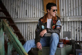 Tom Cruise Top Gun Maverick Bomber Jacket - Image 4