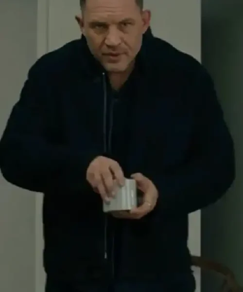 Tom Hardy MobLand Black Wool Jacket