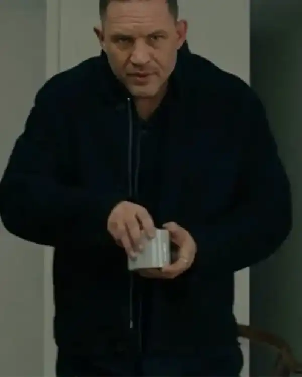 Tom Hardy MobLand Black Wool Jacket