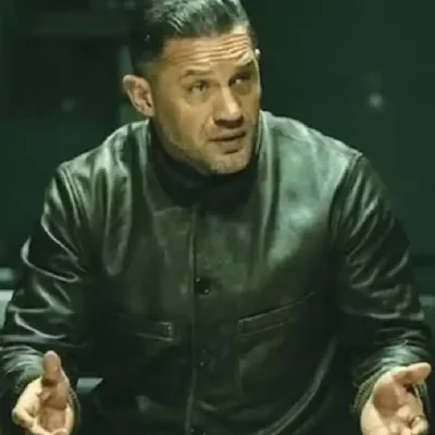 Tom Hardy MobLand Leather Jacket