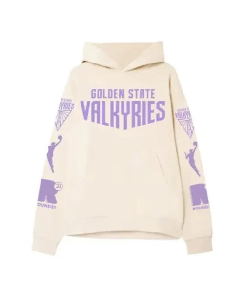 Unisex Golden State Valkyries Cream Pullover Hoodie