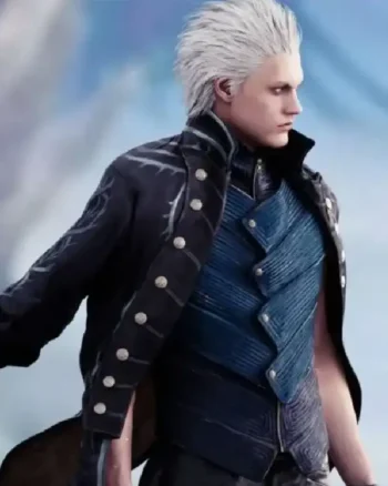 Vergil Leather Coat With Vest