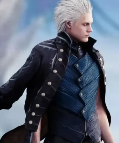 Vergil Leather Coat With Vest