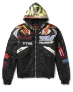 Vetements X Alpha Industries Hooded Racing Jacket