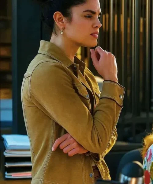 Victoria Moroles Ballard Brown Suede Jacket