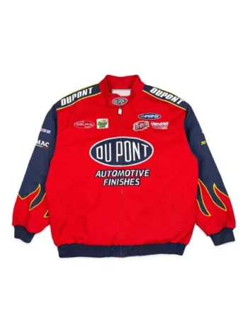 Vintage Jeff Gordon DuPont Red Nascar Racing Jacket