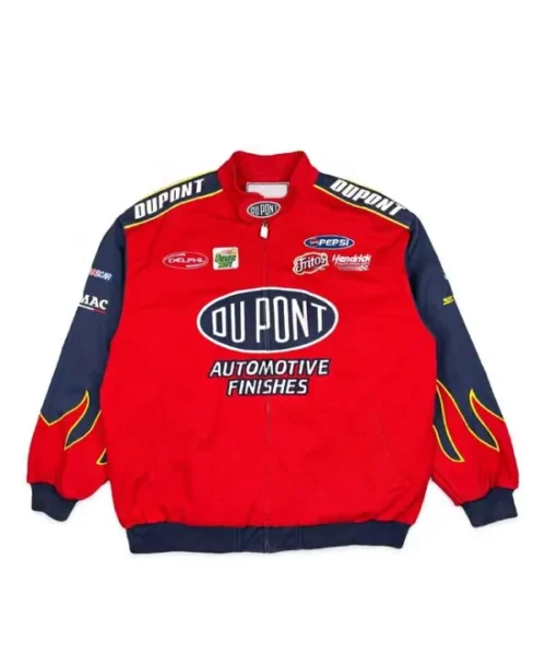 Vintage Jeff Gordon DuPont Red Nascar Racing Jacket