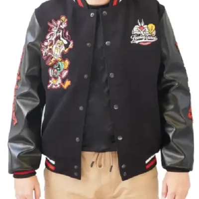 Vintage Looney Tunes Varsity Jacket