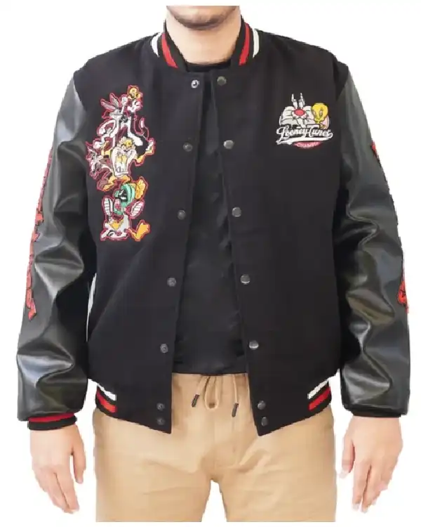 Vintage Looney Tunes Varsity Jacket