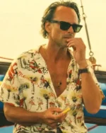 Walton Goggins The White Lotus S03 Printed Shirt