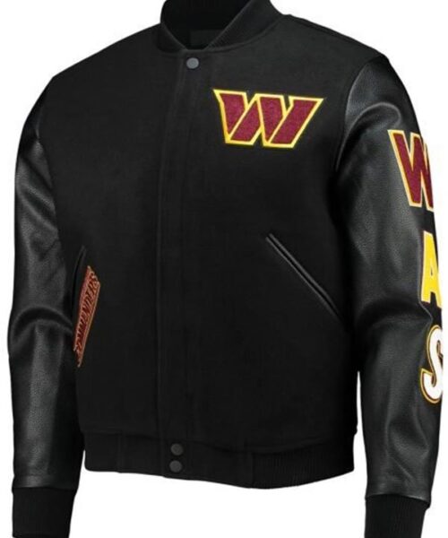 Washington-Commanders-Black-Jacket