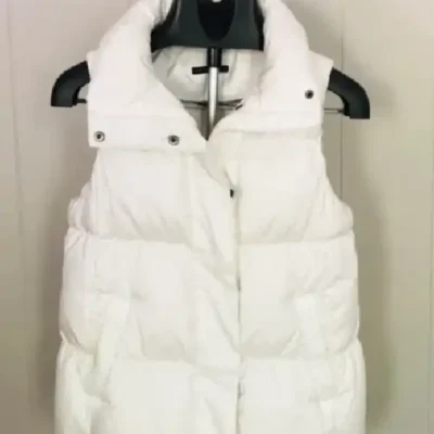 White Puffy Vest