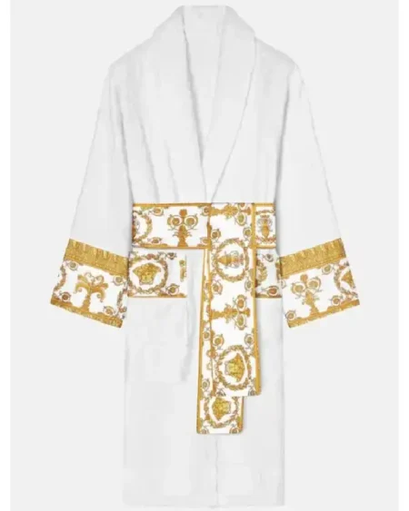White Versace Robe