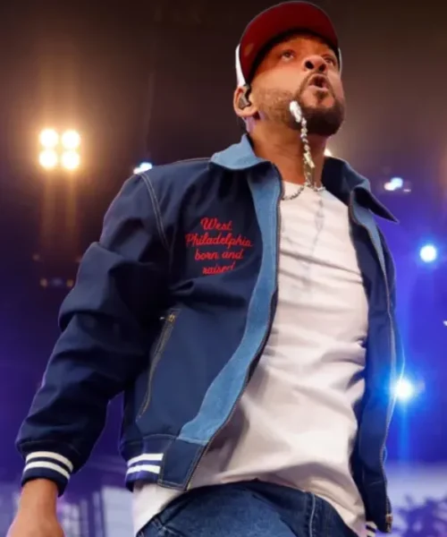 Will Smith Based on a True Story Tour Blue Jacket