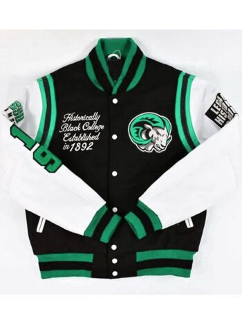 Winston-Salem-State-University-Letterman-Green-Jacket