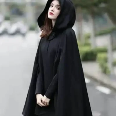 Womens Halloween Cloak Cape Coat