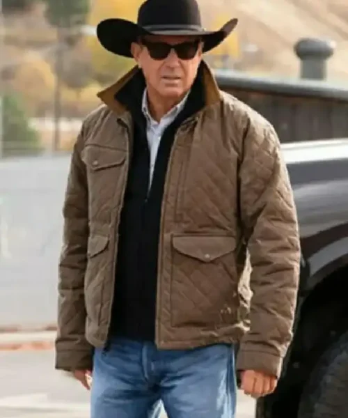 Yellowstone Quilted Leather Jacket