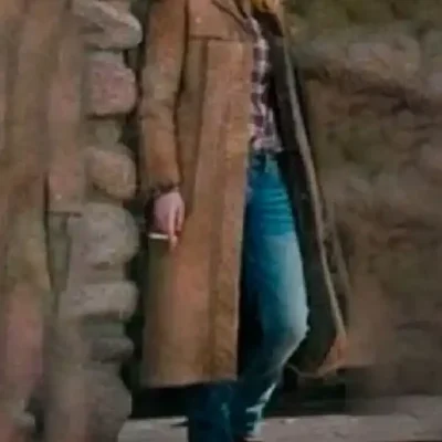 Yellowstone S02 Beth Dutton Women Leather Long Trench Coat