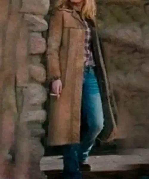 Yellowstone S02 Beth Dutton Women Leather Long Trench Coat