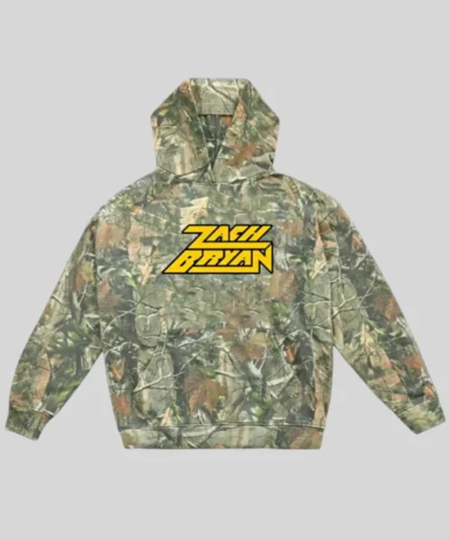 Zach Bryan Camo Hoodie