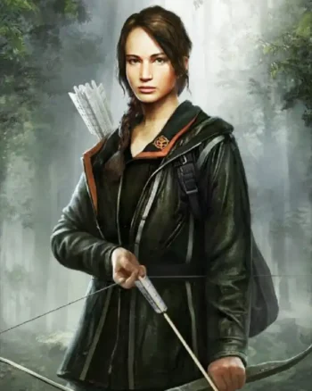 hop Jennifer Lawrence Hunger Games Katniss Everdeen Jacket