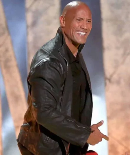 2015-MTV-Movie-Awards-Dwayne-Johnson-Black-Jacket-