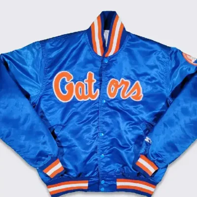80’s Florida Gators Royal Bomber Jacket