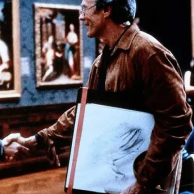 Absolute Power Clint Eastwood luther whitney Suede Jacket