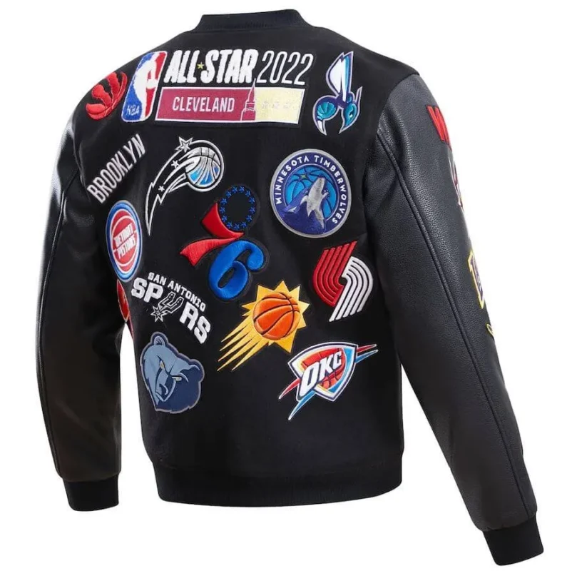 All Star 2022 NBA Game Jacket back