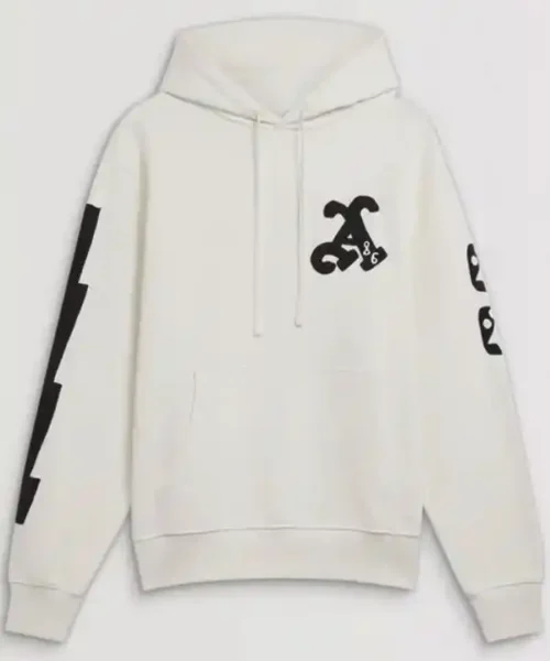 Arsenal N7 White Pre-Historic Hoodie