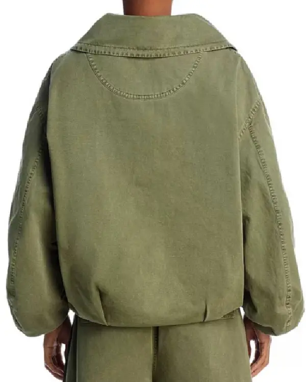 Athena Grant 9 1 1 S08 Angela Bassett Green Jacket backect