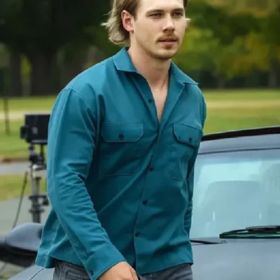 Austin Butler Caught Stealing Blue Jacket