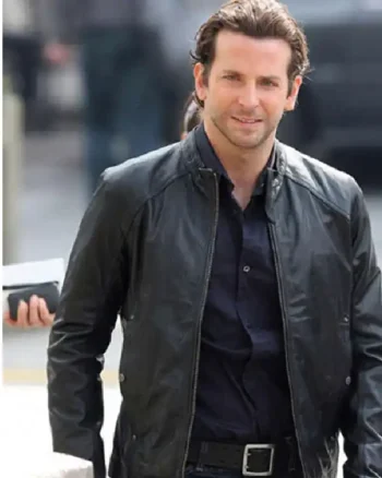 Bradley Cooper Limitless Leather Jacket