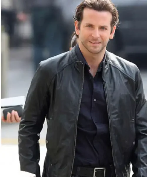 Bradley Cooper Limitless Leather Jacket