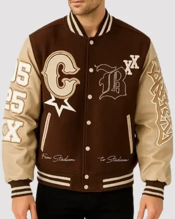 Breezy Bowl XX Letterman Varsity Jacket
