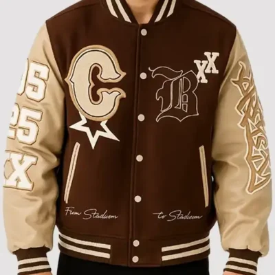 Breezy Bowl XX Letterman Varsity Jacket