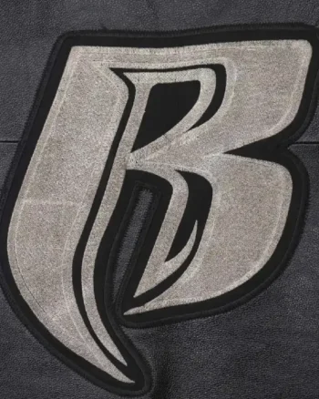 Buy 90’s Ruff Ryders Leather Vest Sale Logo
